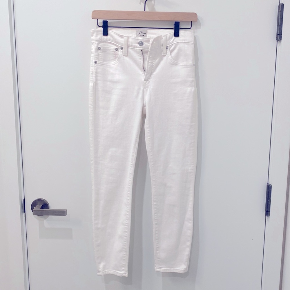 J crew white pants (skinny jeans)